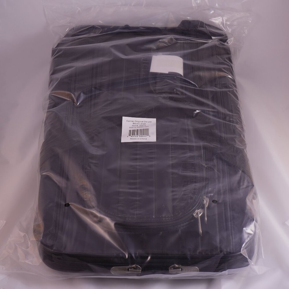 Worldwise Original Deluxe Large Pet Carrier Black – New Sealed
